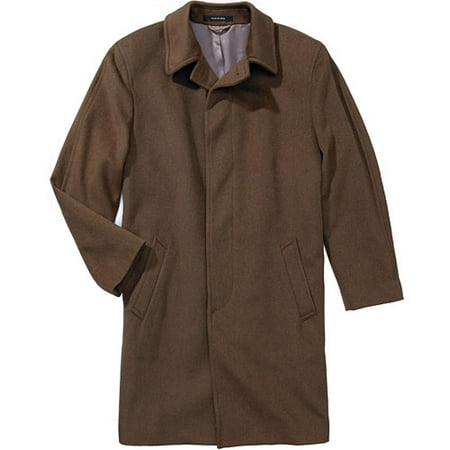 Big and Tall Men's Wool Overcoat