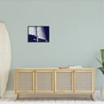 thumbnail image 2 of Stupell Navy Blue Nautical Boat Mast Landscape Photography Black Framed Art Print Wall Art, 2 of 7