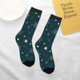 thumbnail image 4 of Uemuo Christmas Snowflake Printed Kids Boys Socks Seamless Crew Socks Crazy Funny Athletic Sport Socks for Children, 4 of 5