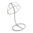 thumbnail image 4 of 12'' Metal Wigs Holder Stand Caps Hanger Hats Display Display Rack Holder Rack Silver, 4 of 9