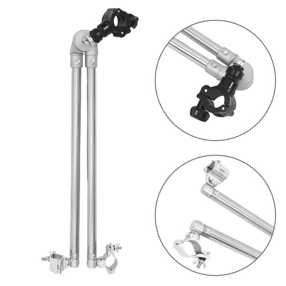 OULII Bike Trailer Coupler Hitch Adapter with Retractable Design for E-Bikes and Wagons