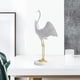 thumbnail image 5 of Escultura de grulla blanca, accesorio decorativo para bodas con estilo. B, 5 of 8