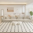 thumbnail image 1 of The Magic Home 4-Seater Modular Convertible Corduroy Sectional Sofa, Beige, 1 of 10