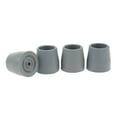 thumbnail image 4 of destyer 4 Pieces Walking Stick Ferrule Rubber Crutch Tips Bottom End Protector Gray, 4 of 9