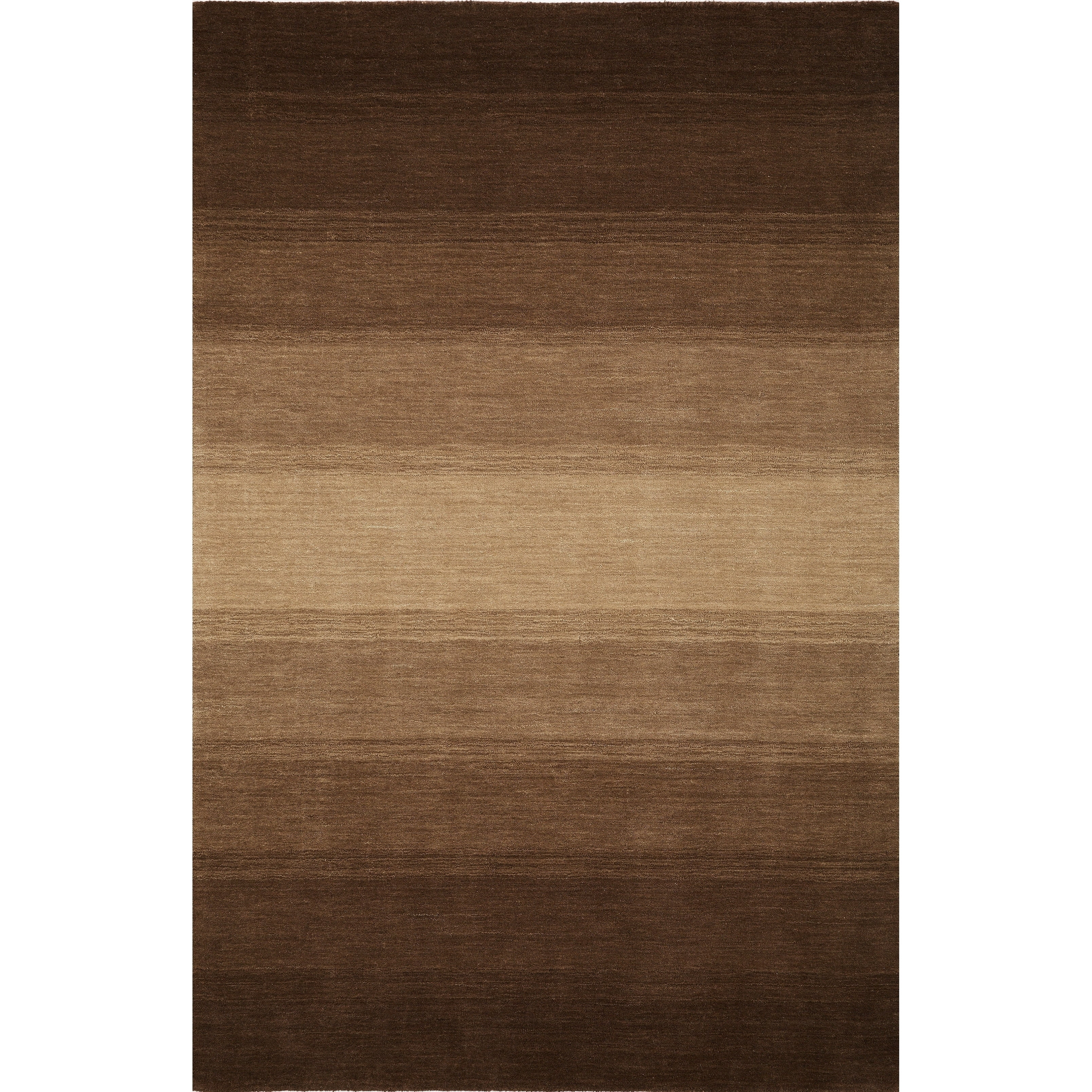 Addison Sublime Hand Loomed Ombre Brown Area Rug