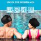 thumbnail image 5 of Gorro de natación de silicona para hombre y mujer, color liso, alta elasticidad, diseño transpirable, impermeable y apto para niños pequeños, apto para natación en piscina y actividades de, 5 of 7