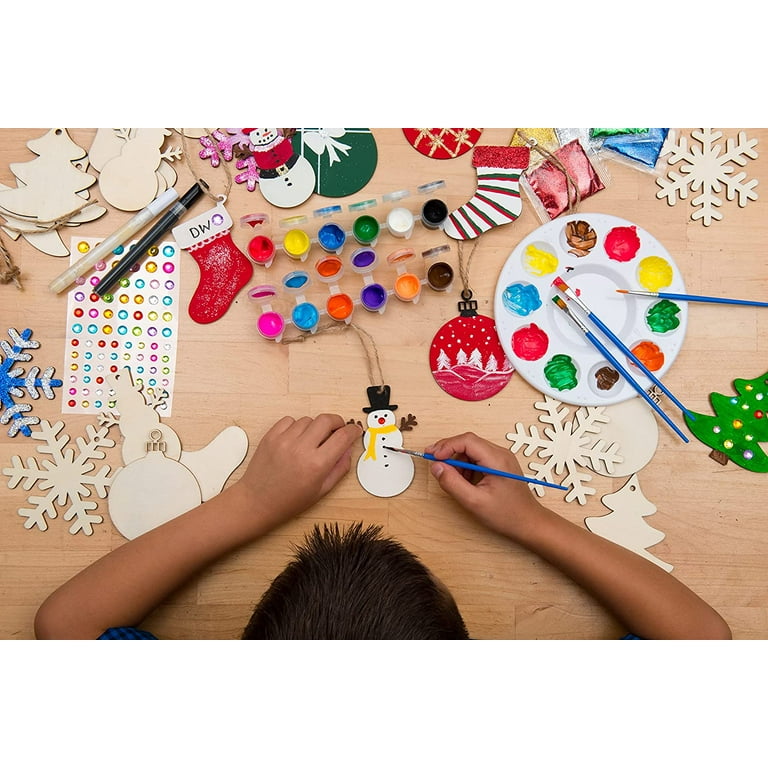 DIY Christmas Kit, Ornament Painting Kit, Holiday craft, Craft Kit