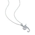 thumbnail image 3 of Everly Women's Diamond 10k White Gold Necklace, 3 of 6