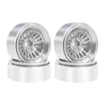 thumbnail image 2 of 4 Pieces 1.3 Inch Tire Wheel Hub Lightweight Aluminum Alloy for SCX24 TRX4M 1/24 RC Car Enthusiasts, 2 of 9