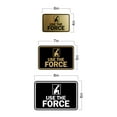 thumbnail image 5 of Signs ByLITA Classic Framed Use The Force Sign (Black Gold) - Large, 5 of 6