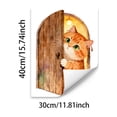 thumbnail image 2 of Cheapark Animal Background Wall Decor Sticker Home Living Room Bedroom Wall Art Decal Self Adhesive Supply, 2 of 7