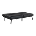 thumbnail image 2 of Serta Landry Modern Convertible Sofa, Black Fabric, 2 of 5