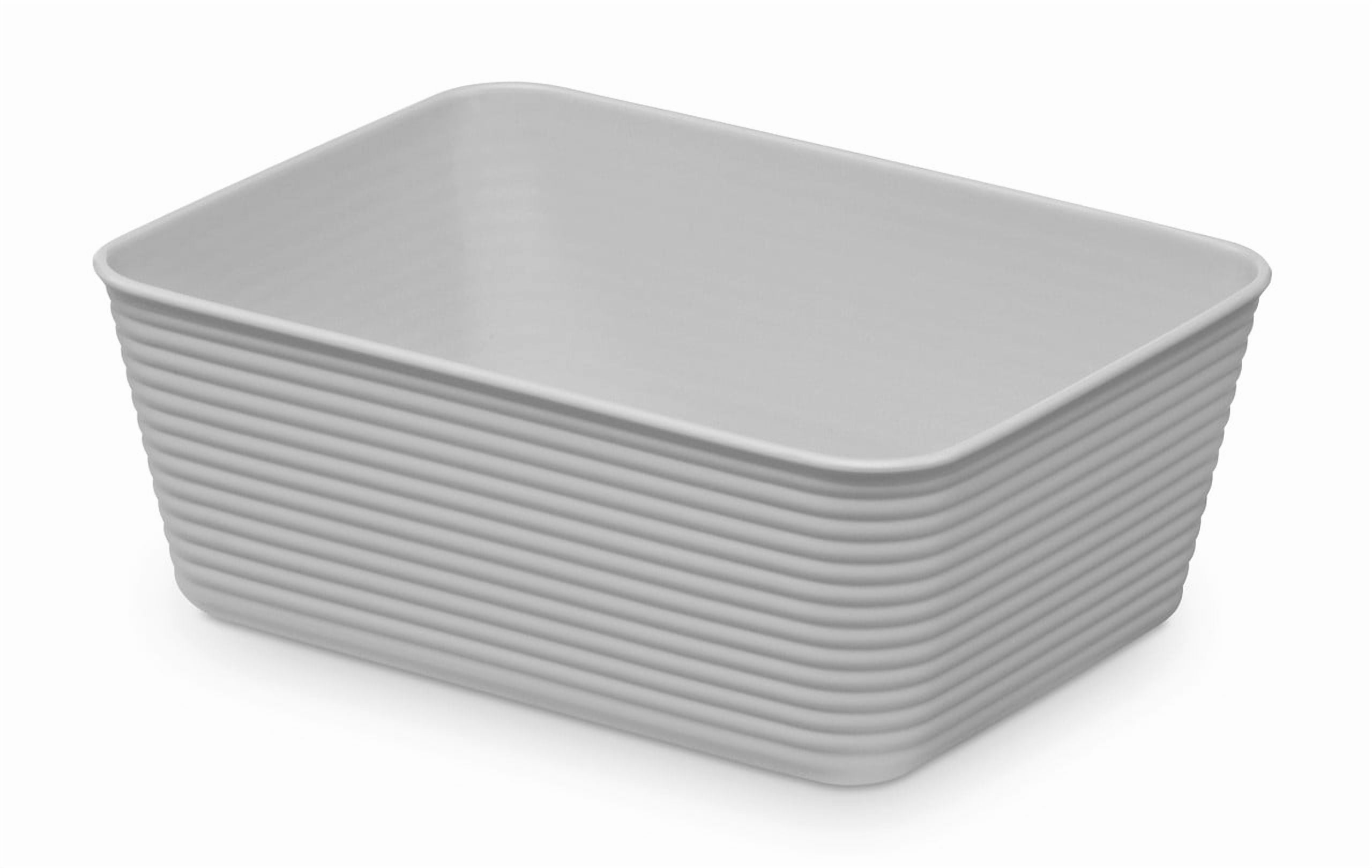 Whitmor Medium Alloy Storage Trays 8 Pack