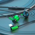 thumbnail image 1 of Adecuado para auriculares para juegos de deportes electrónicos, aptos para Huawei OPPO Xiaomi vivo con cable y micrófono., 1 of 1