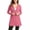 Watermelon Red, variant on Women's UPF 50 Swim Cover Up Sun Protection Hoodie Zip Long Jacket SPF Lightweight Beach Cover Ups with Pockets Watermelon Red XXL