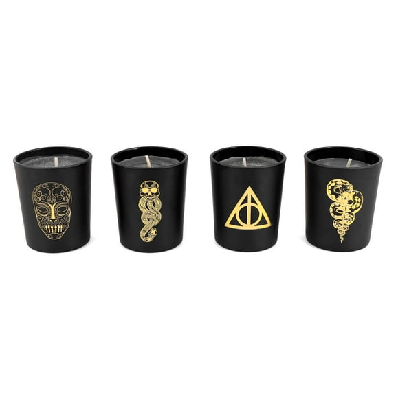 Harry Potter Dark Arts Scented Soy Wax Candle Collection | Set of 4
