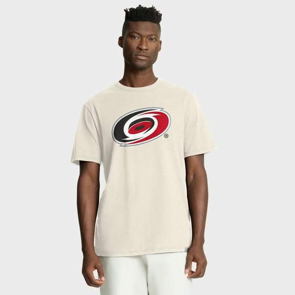Men's Fanatics Cream Carolina Hurricanes Stadium Slub T-Shirt