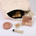 thumbnail image 5 of Unique Bargains 1Pc Cotton Makeup Bag Large Travel Cosmetic Pouch Toiletry Bag Cute Rabbit Pattern Makeup Bag Pink, 5 of 6