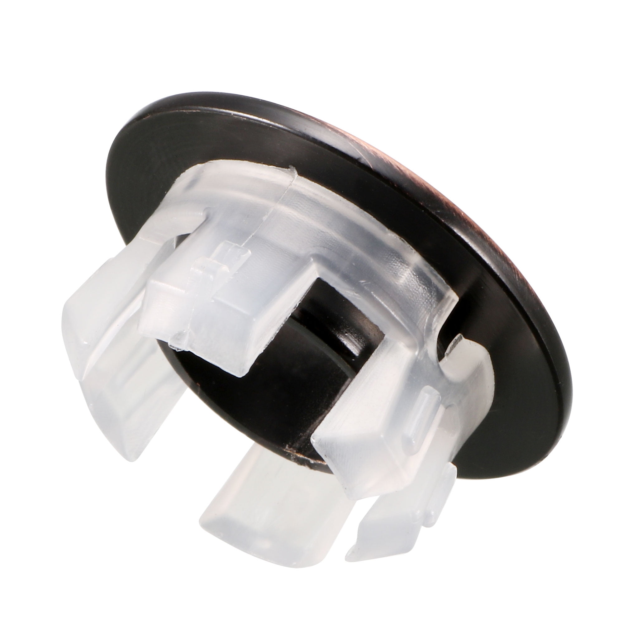 Sink Overflow Cover Kitchen Basin Trim Round Hole Caps Insert Spare