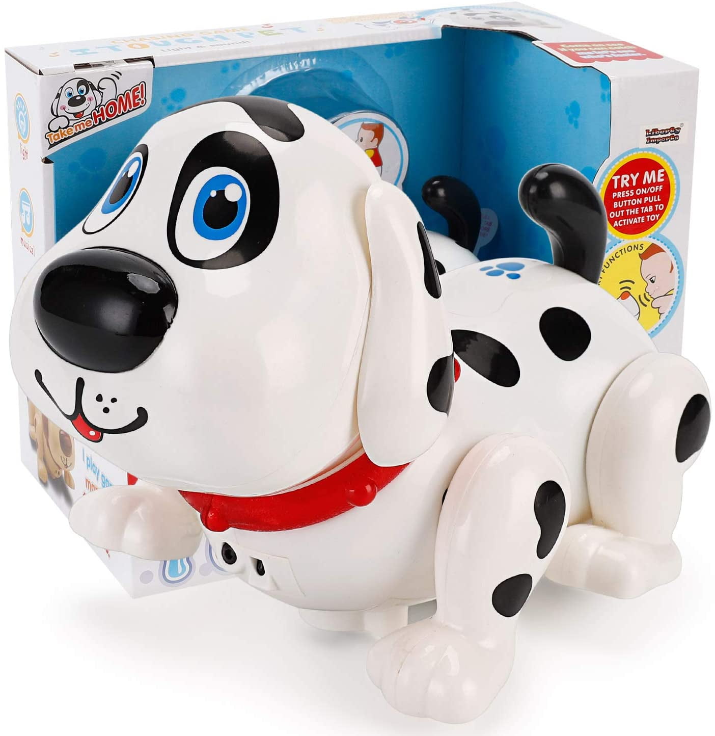 Details about   Interactive Smart Puppy BUMP & GO Toy Robot Electronic Pet Dog Harry ~NEW 