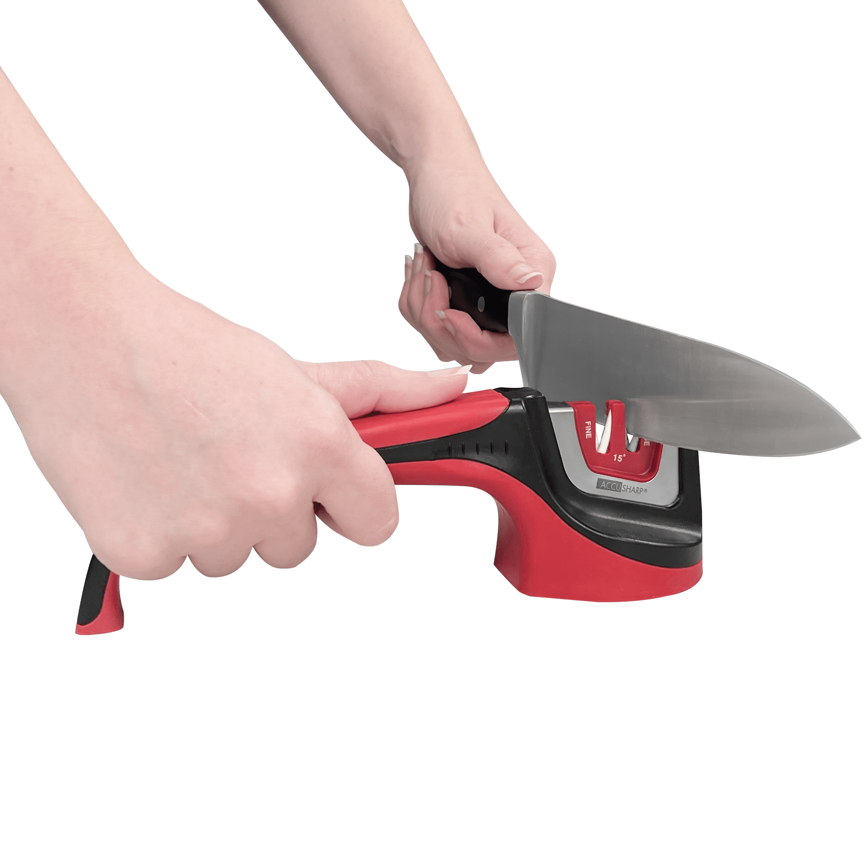 AccuSharp® Gourmet 15º Pull-Through Knife and Tool Sharpener