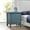 Teal, variant on Noble House 3-Drawer Nightstand, Bedside Table with Particle Board Frame, Teal Finish