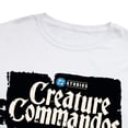 thumbnail image 3 of Creature Commando Logo Unisex Adult Premium T Shirt (2X-Large) White, 3 of 3