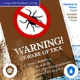 thumbnail image 5 of Warning Beware Of Ticks Wear Insect With Symbol Sign,, 5 of 8