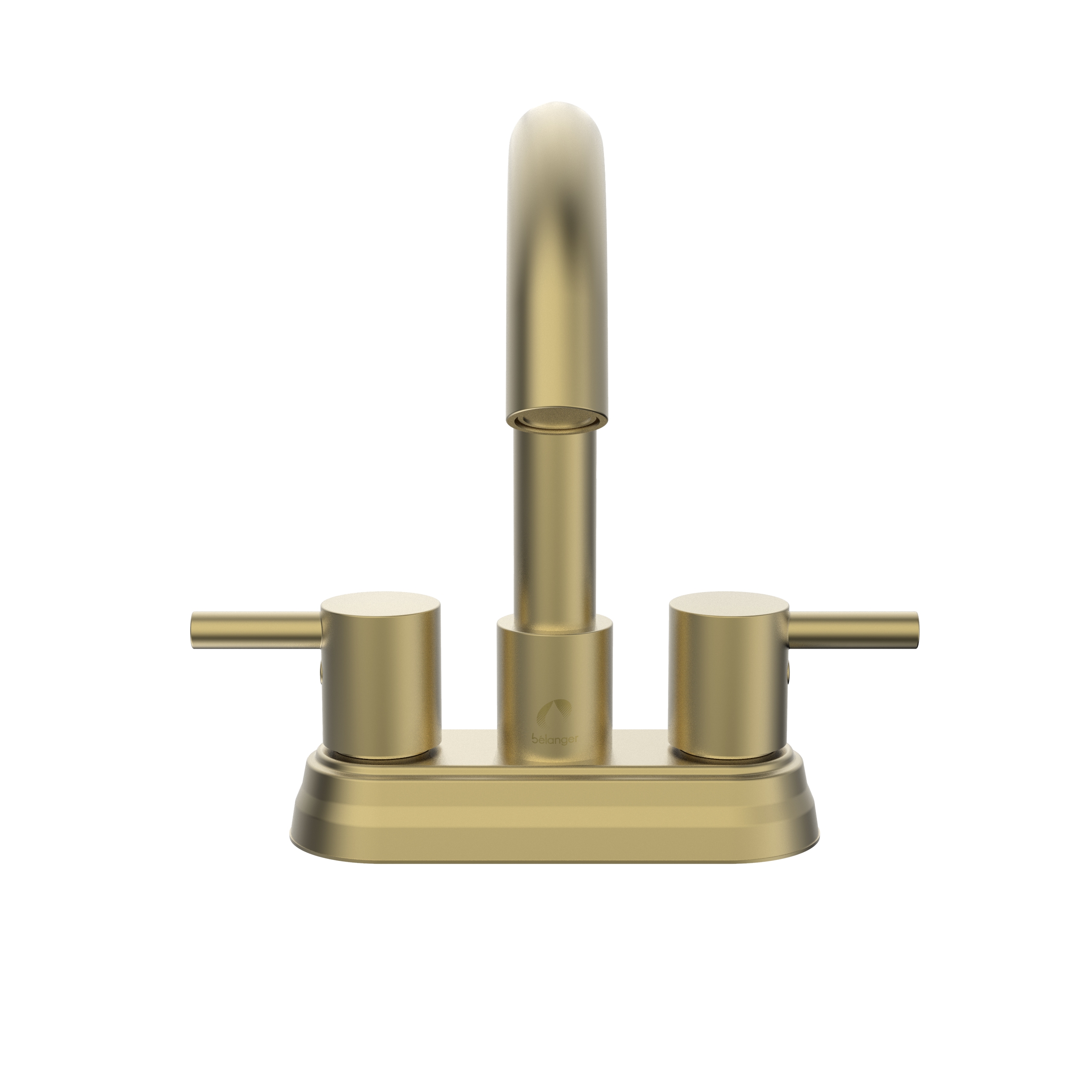 Belanger DEL74CMG Dual Handle Bathroom Faucet with Pop-Up Drain, Matte Gold