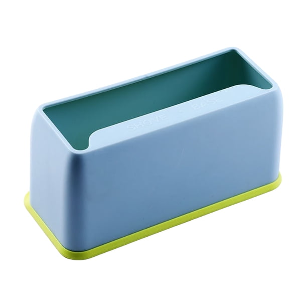 Soporte de plástico para la pala de arena del gato: resistente, sin ensuciar, ajuste universal; para almacenamiento, orden en el suelo, fácil limpieza