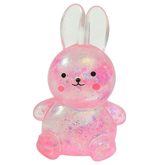 Maltose Bunny Squeeze Toy, Cute Slow Rebound Animal Sensory Fidget, Soft Pinch Novelty for Relaxation, Focus, Home, Desk, Travel, Party Favor, Fun Gift for Bunny Lovers and Collectors