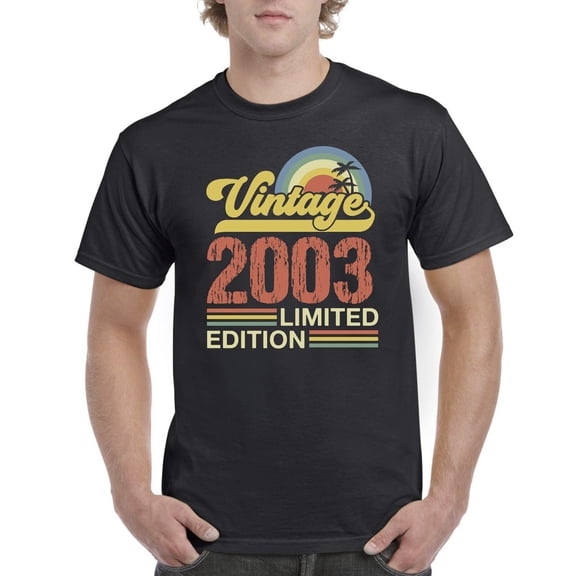 Sam Soft Mens 22Nd Birthday Gifts For Him T Shirt 22Nd Present 22 Years Old Born In 2003 Unisex Cotton Tee, Full size S-5XL