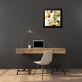 thumbnail image 4 of Caroline, Emma 20x20 Black Modern Framed Museum Art Print Titled - Bouquet Jumble I, 4 of 5