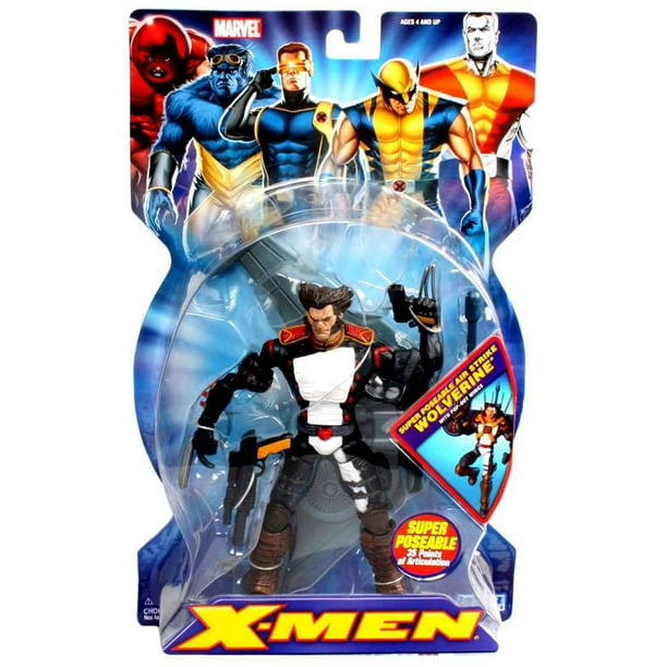 Marvel X-Men Super-Poseable Air Strike Wolverine Action Figure