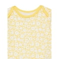thumbnail image 2 of Wonder Nation Baby Girls Bodysuit with Long Sleeves, Sizes 0-24 Months, 2 of 3