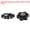 Black, variant on 6 Pieces Star Knobs M8 Thread 38mm 6-Point Head Brass Insert Non-Through Hole Threaded Hand Knob Black