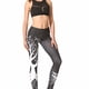 thumbnail image 3 of Naiovety Mujeres Árbol Hojas Deportes Yoga Pantalones Leggings Correr Fitness al aire libre Pantalones Uniforme atlético negro L, 3 of 6
