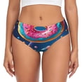 thumbnail image 1 of Balery Colorful Donut Ropa Interior de Algodón para Mujer con Dibujo – Braguitas Cómodas y Elásticas, Estilo Clásico-Small, 1 of 6