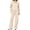 Apricot, variant on Two Piece Sets for Women Fall Winter Fashion Tracksuit Outfits Lapel Long Sleeve Zip Up Tops and Pants Lounge Sets