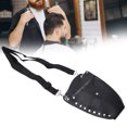 thumbnail image 4 of Shear Holster, Faux Leather Material Buckle Design Scissor Pouch Small Portable Textured Appearance  For Hairdressing Salon ANGGREK Scissor Pouch, 4 of 8