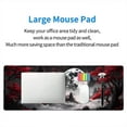 thumbnail image 5 of Red Moon - Extended Gaming Mouse Pad Mat with Stitched Edge Non-Slip Base - 31.5"x11.8" for Office, Home and Laptop, 5 of 5