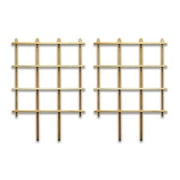 Cedar 48-in Espalier Trellis 2 - Pack