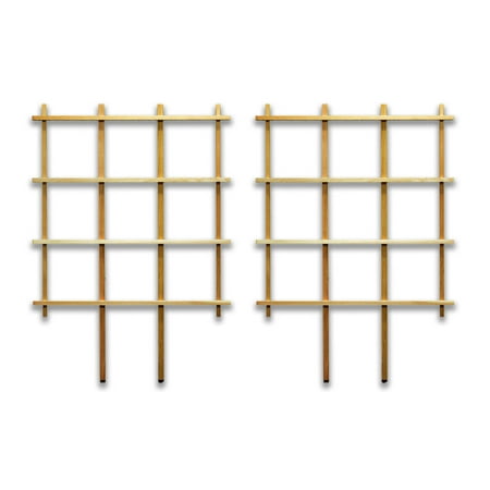 Cedar 48-in Espalier Trellis 2 - Pack