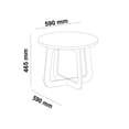 thumbnail image 3 of Mesa de Centro Bertolini Jasmin Grafito, 3 of 4