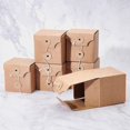 thumbnail image 5 of 12 pc 12pcs Square Kraft Paper Box Gift Box with Sealing Button Design and Coiling Cotton Rope for Gifts Wedding Tea Biscuits Packaging (7x7x7cm/2.8x2.8x2.8inch), 5 of 6