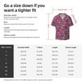 thumbnail image 5 of Kdxio Men'S Hawaiian Shirt For Men Short Sleeve Shirt Summer Flamingo Summer Casual Holiday Beach Button Down T-Shirts, 5 of 5