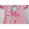 thumbnail image 2 of Little Hand Toddler Girls Kids Pajama Sets Short Summer Cool Dancing Girl Sleepwear Pjs 2pcs Set 2T, 2 of 7