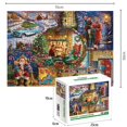 thumbnail image 2 of Navidad Rompecabezas De 1000 Piezas Para Adultos Y Niños Juego De Rompecabezas De Descompresión Intelectual Educativo Juguetes De Regalo Vogacara HA046653-02, 2 of 6