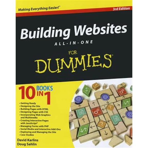 Pre-Owned Building Websites All-in-One For Dummies, 3rd Edition (Paperback) 1118270037 9781118270035
