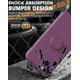 thumbnail image 4 of Funda de color sencillo para iPhone 14 Plus con soporte de anillo, placa metálica para carga magnética, diseño antigolpes y soporte giratorio de 360 grados., 4 of 5